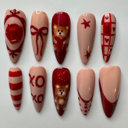 Teddy Bear Valentine’s🧸❣️🎈