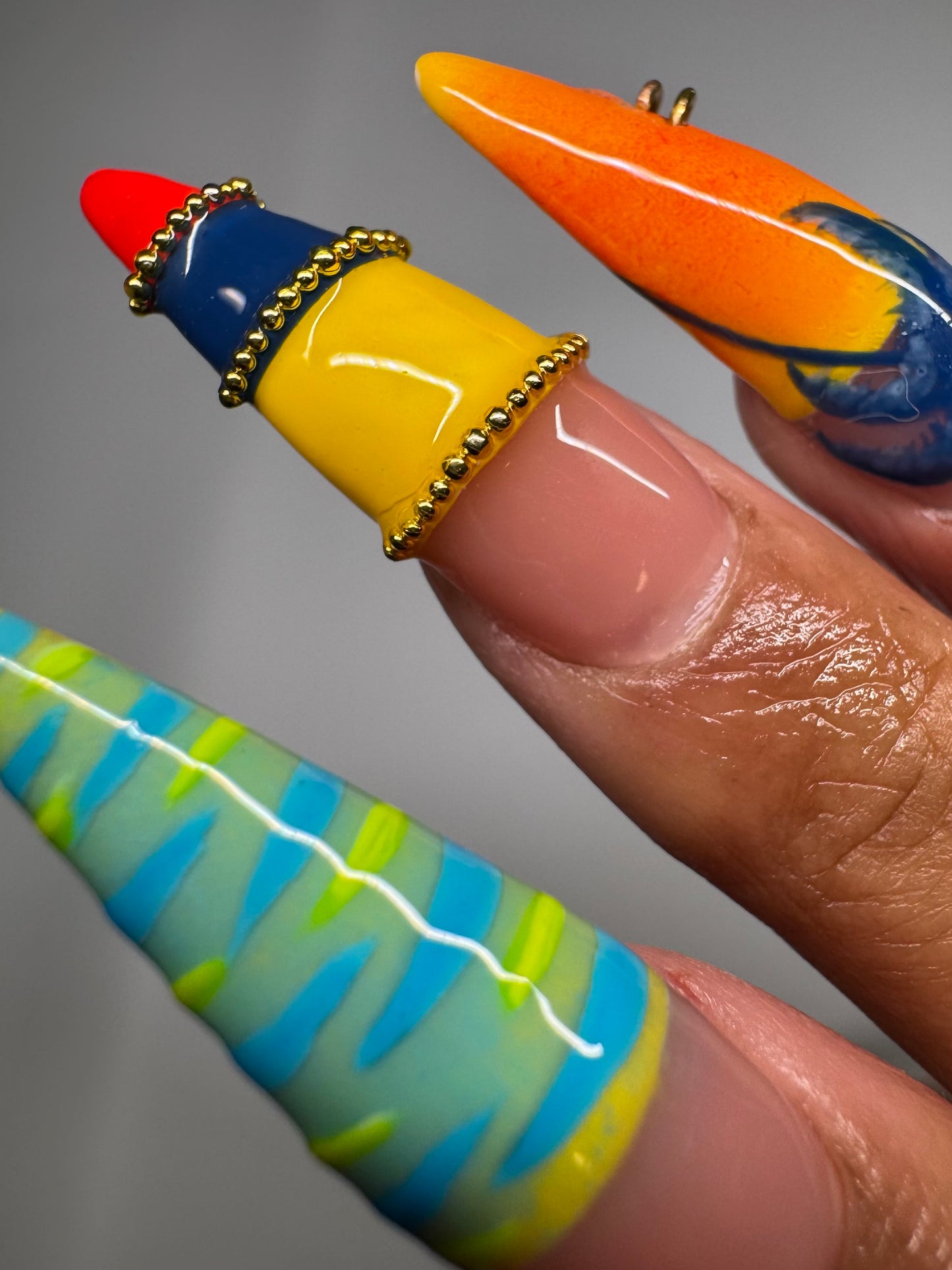 Colombia World Cup Nails⚽️🏆