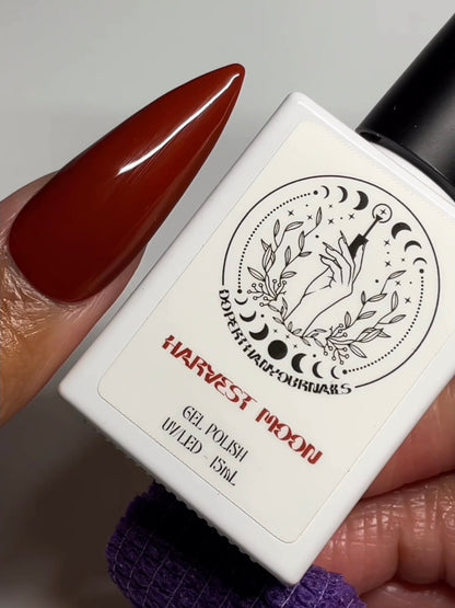 A Vintage Halloween - Gel Polish Collection + Top Coat + 12 mm Liner Brush