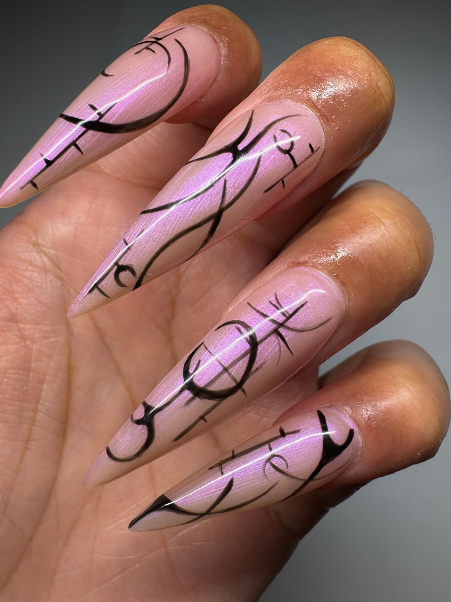 Cybersigilism Nails⛓️🖤🗡️