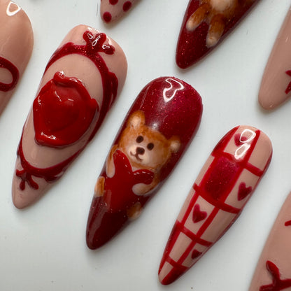 Teddy Bear Valentine’s🧸❣️🎈