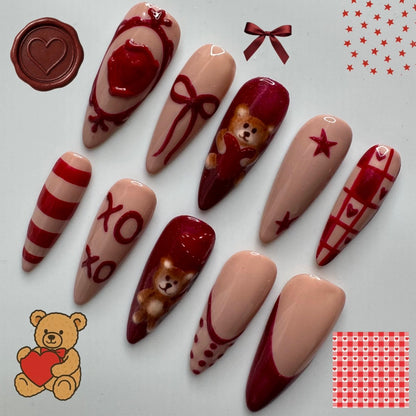 Teddy Bear Valentine’s🧸❣️🎈