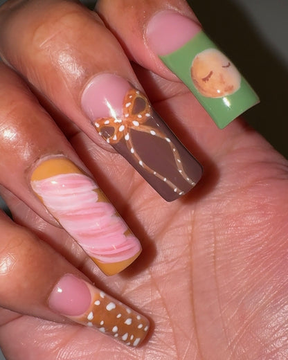 Fawn//Spring Lana Del Rey Nails🦌🌲🕯️