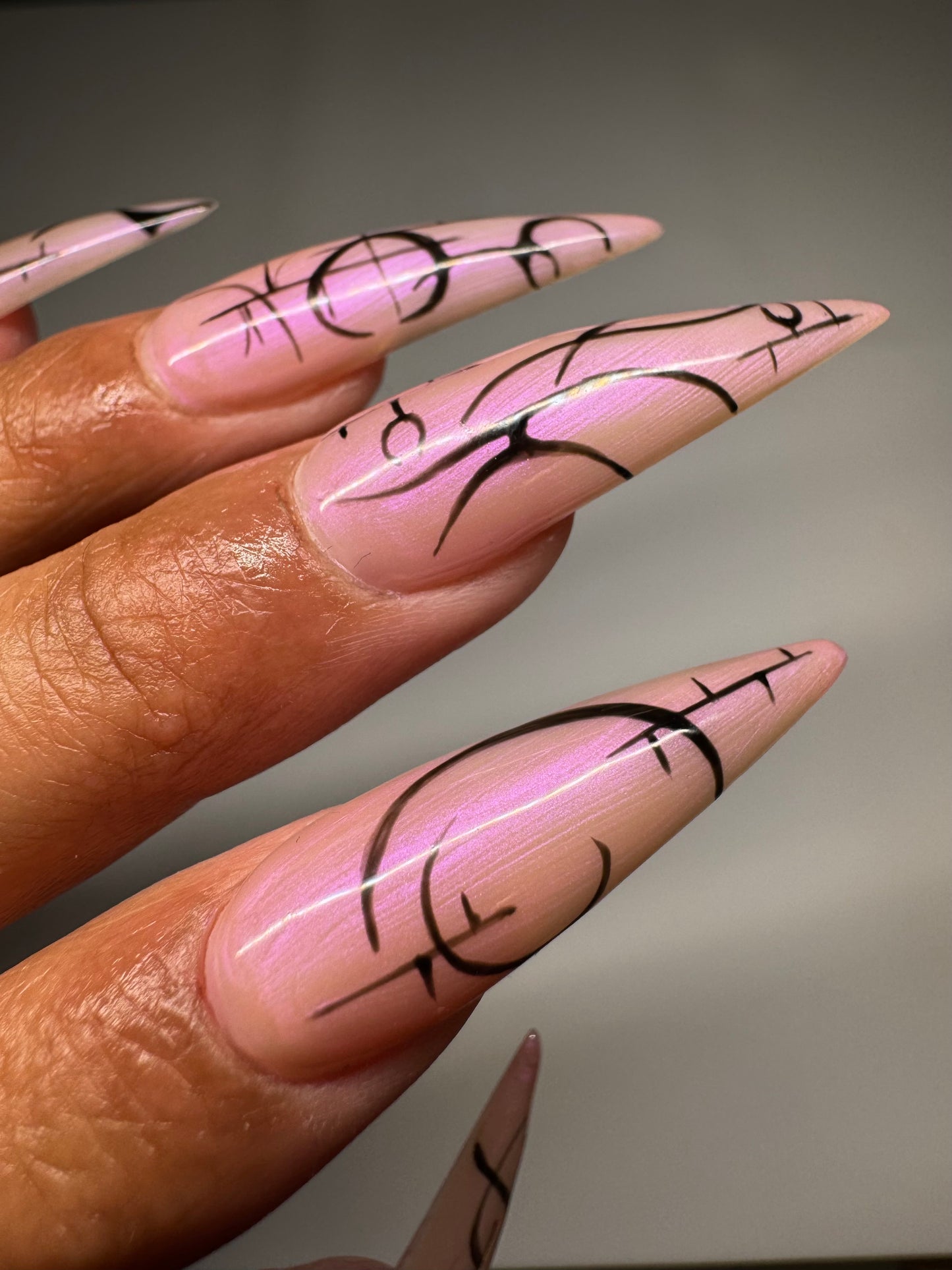 Cybersigilism Nails⛓️🖤🗡️