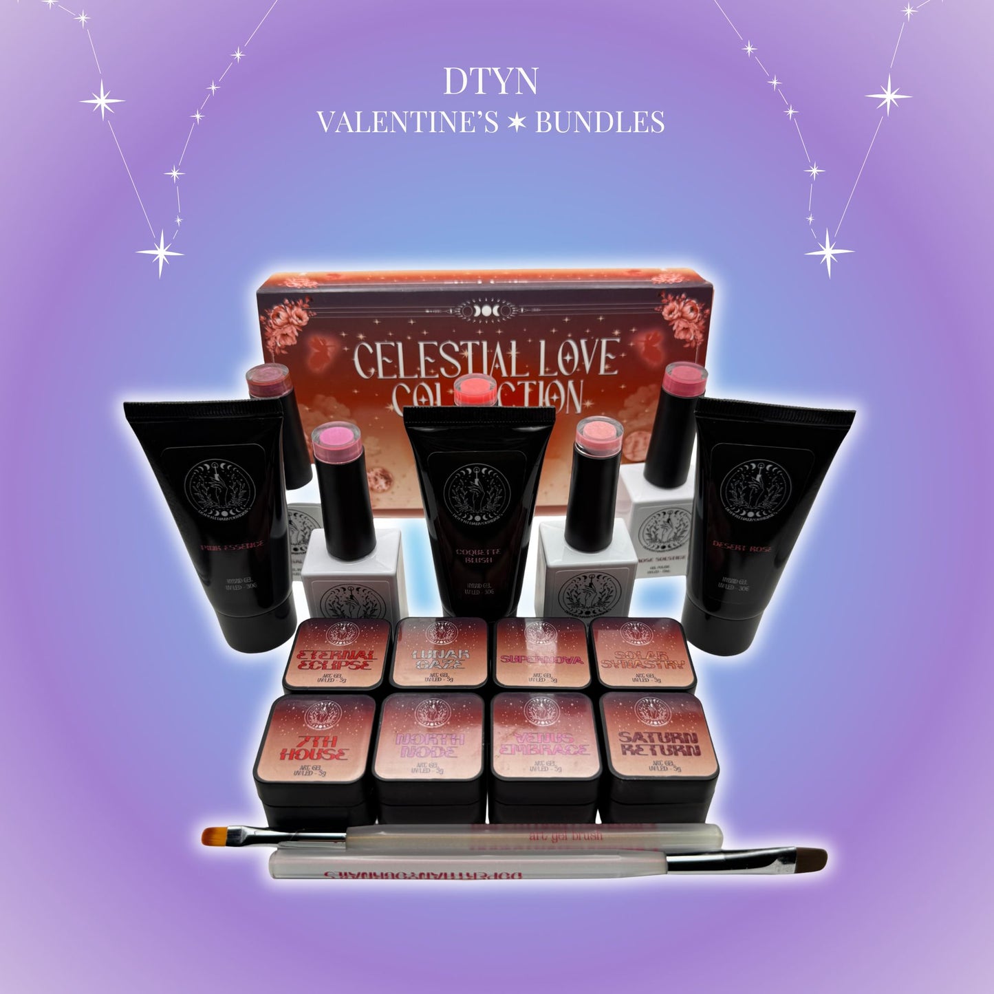 Ultimate Valentine’s Bundle (Celestial Love x Gel Polishes x Polygels)