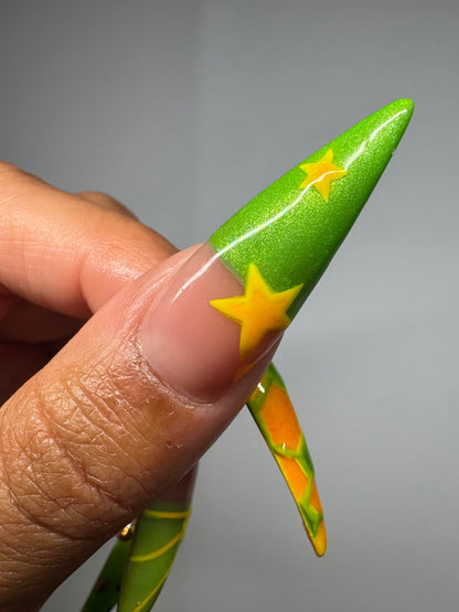 Brazil World Cup Nails⚽️⭐️