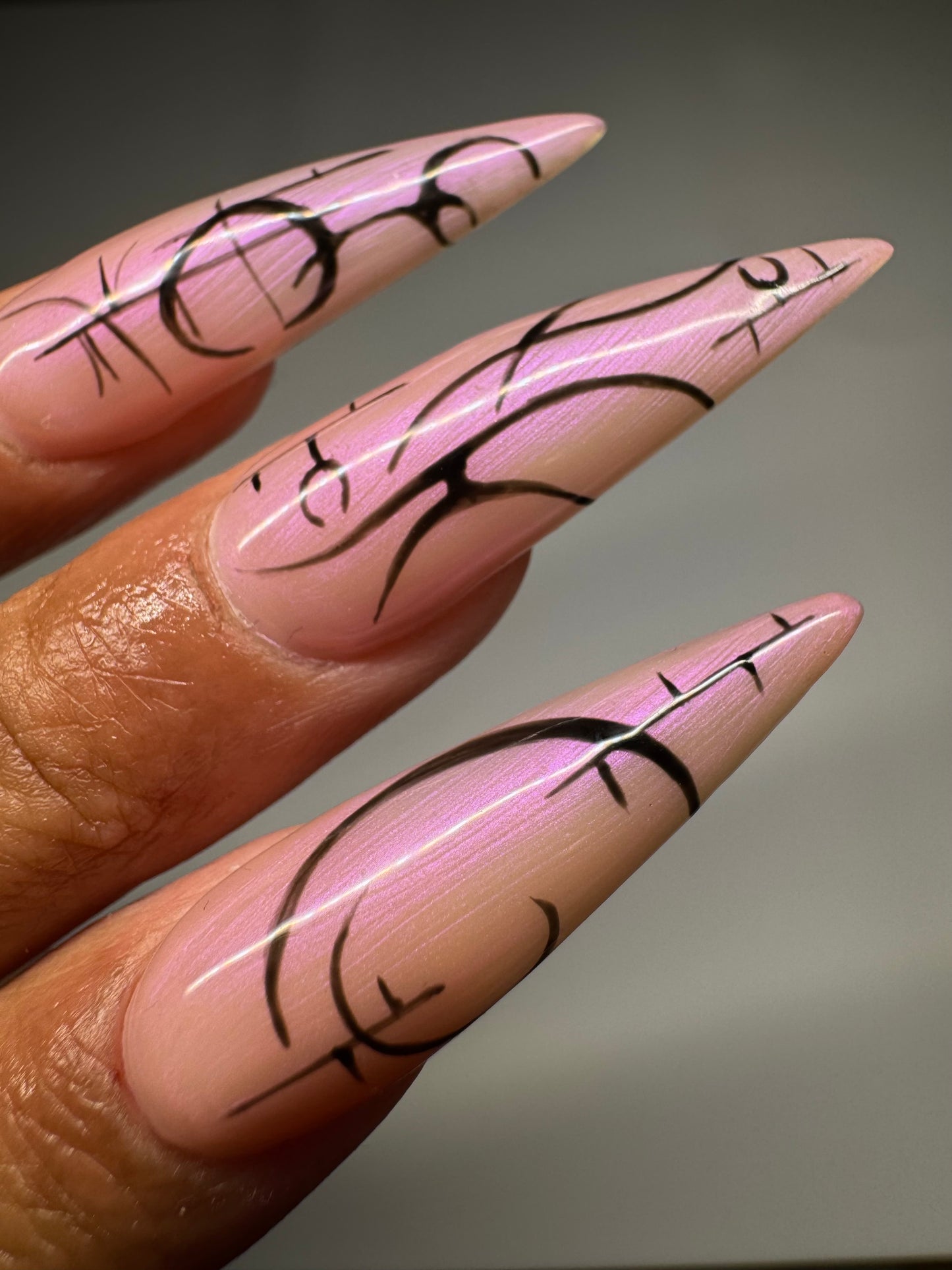 Cybersigilism Nails⛓️🖤🗡️