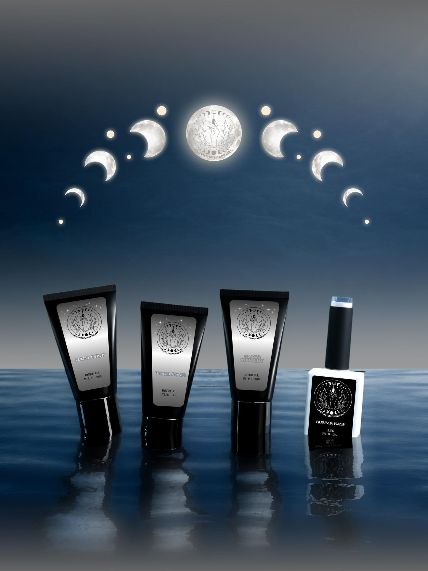Moon Phases Polygel Bundle