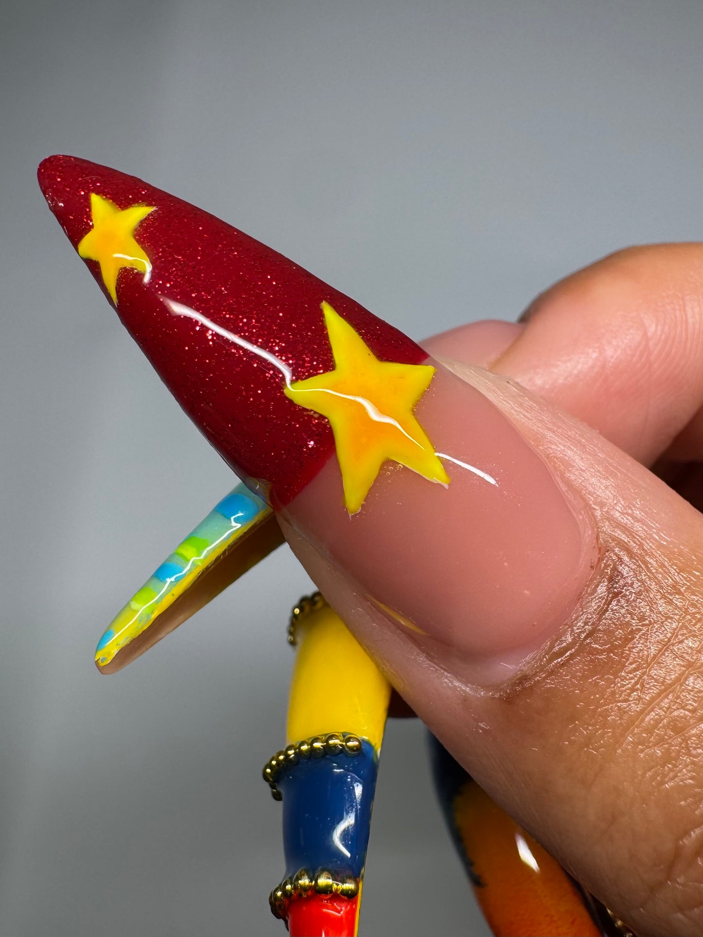 Colombia World Cup Nails⚽️🏆