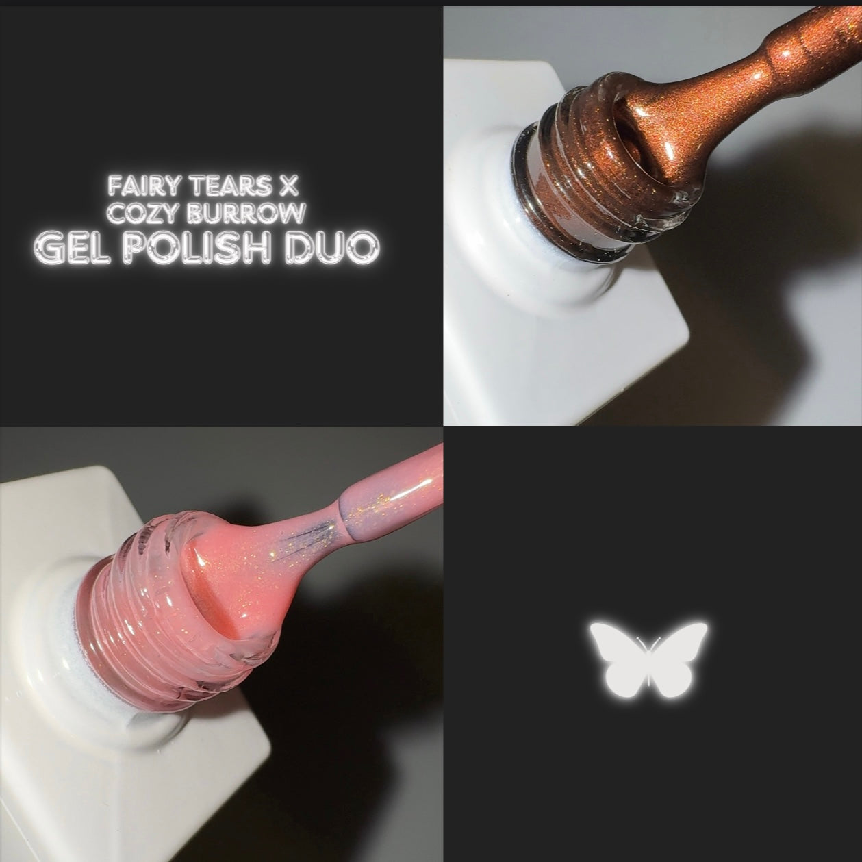 Fairy Tears x Cozy Burrow Duo (Sugarplum Fairy Bonus Shades)